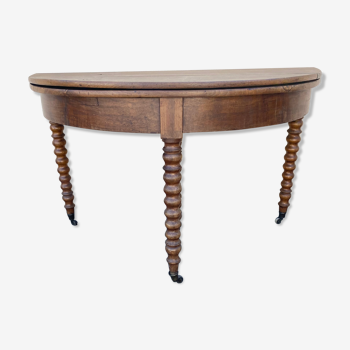 Table demi lune Louis Philippe