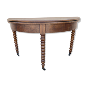 table demi lune louis