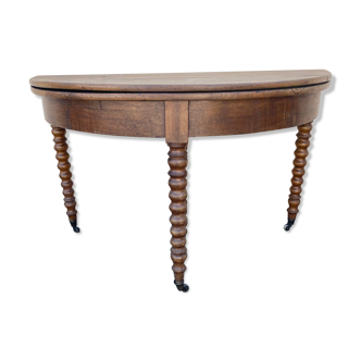 Half moon table Louis Philippe