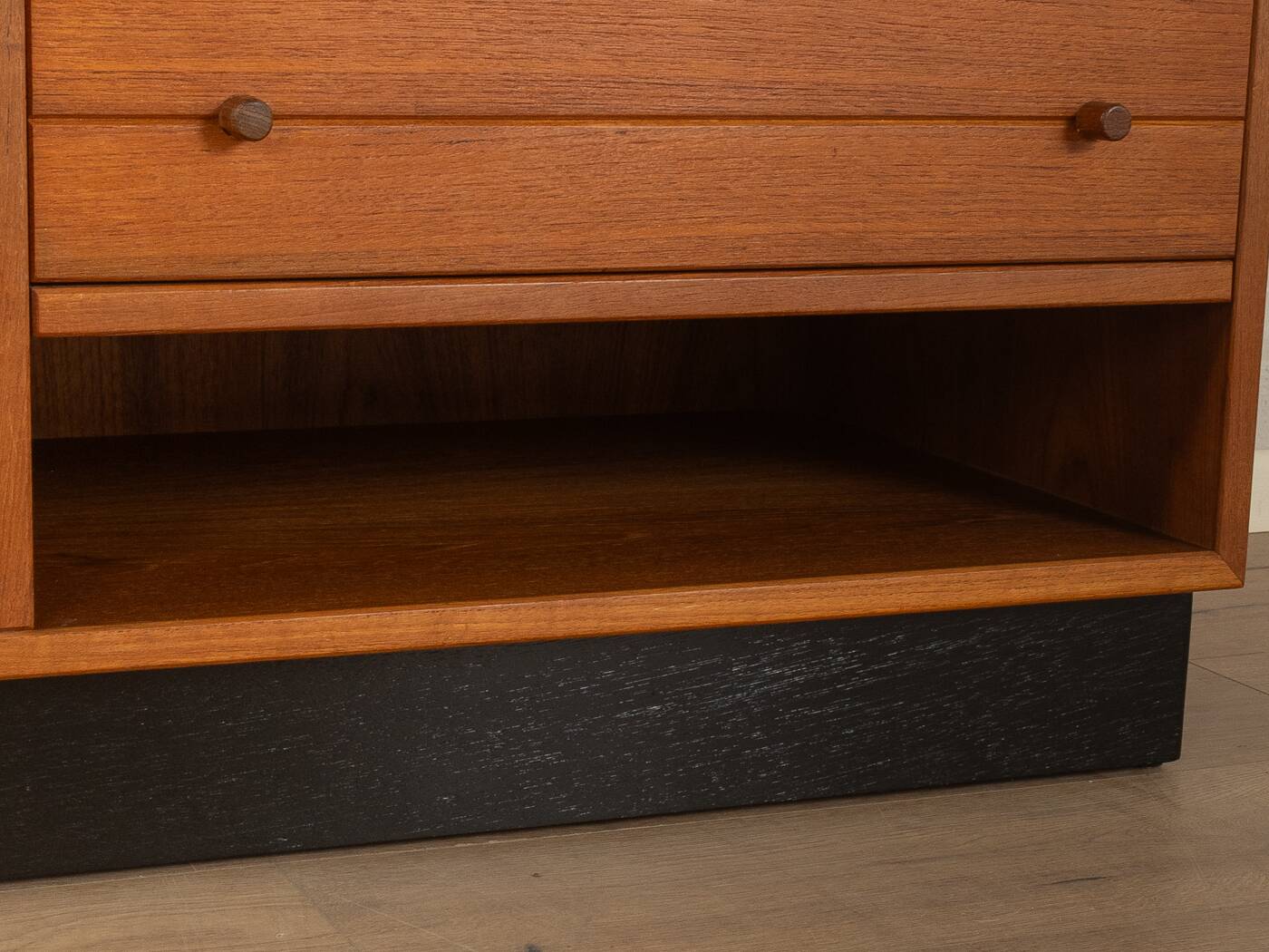 Classic two-piece display cabinet by Poul Hundevad, 1960s