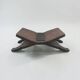 Small Mexican footrest attributed to Don Shoemaker.