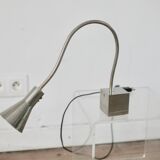 70s steel lamp
