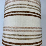 Brutalist wooden lamp from the 1970s by Temde