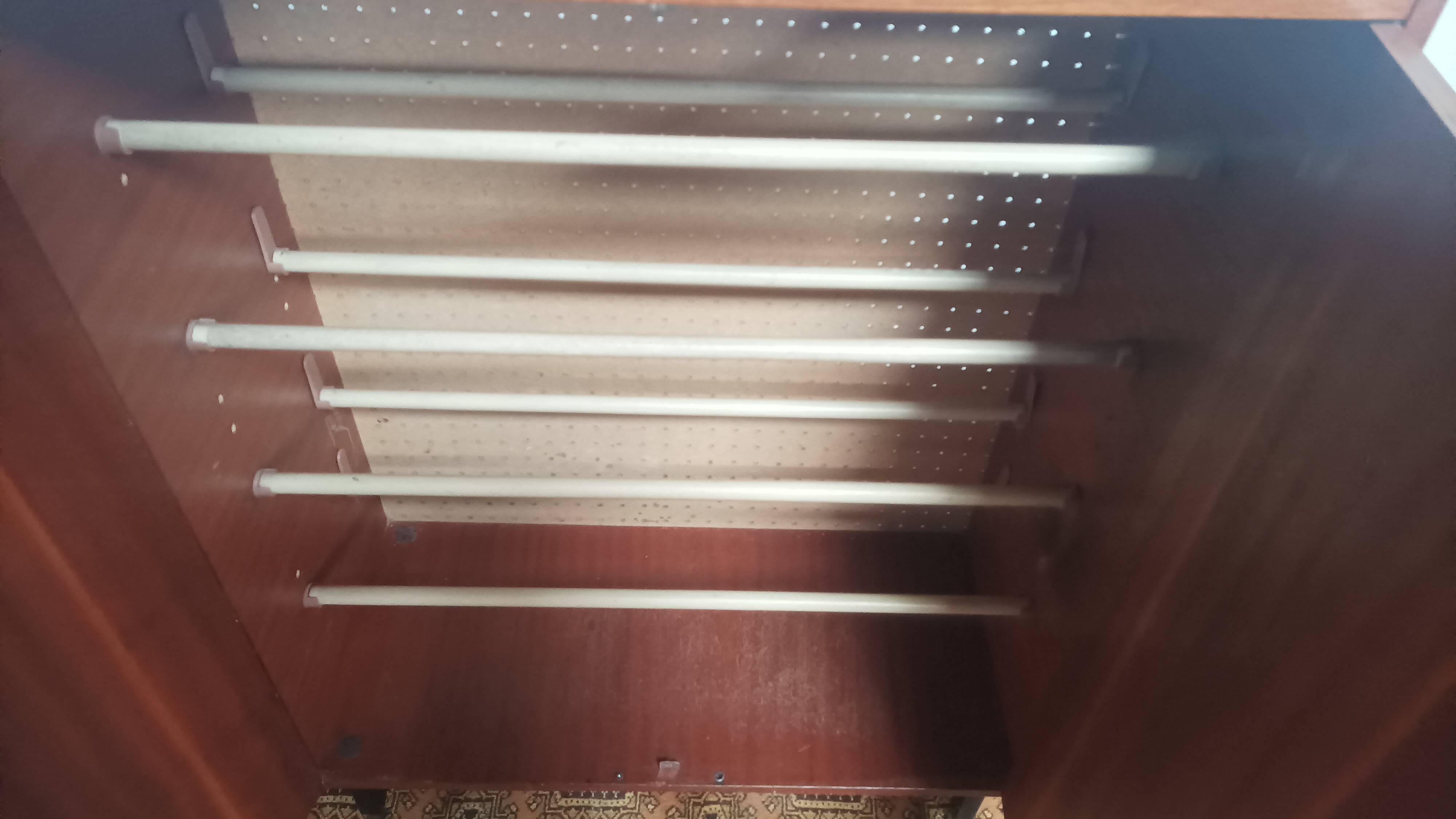 Rosewood shoe cabinet, 1950