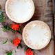 Assiettes semi creuses x2 Bruges