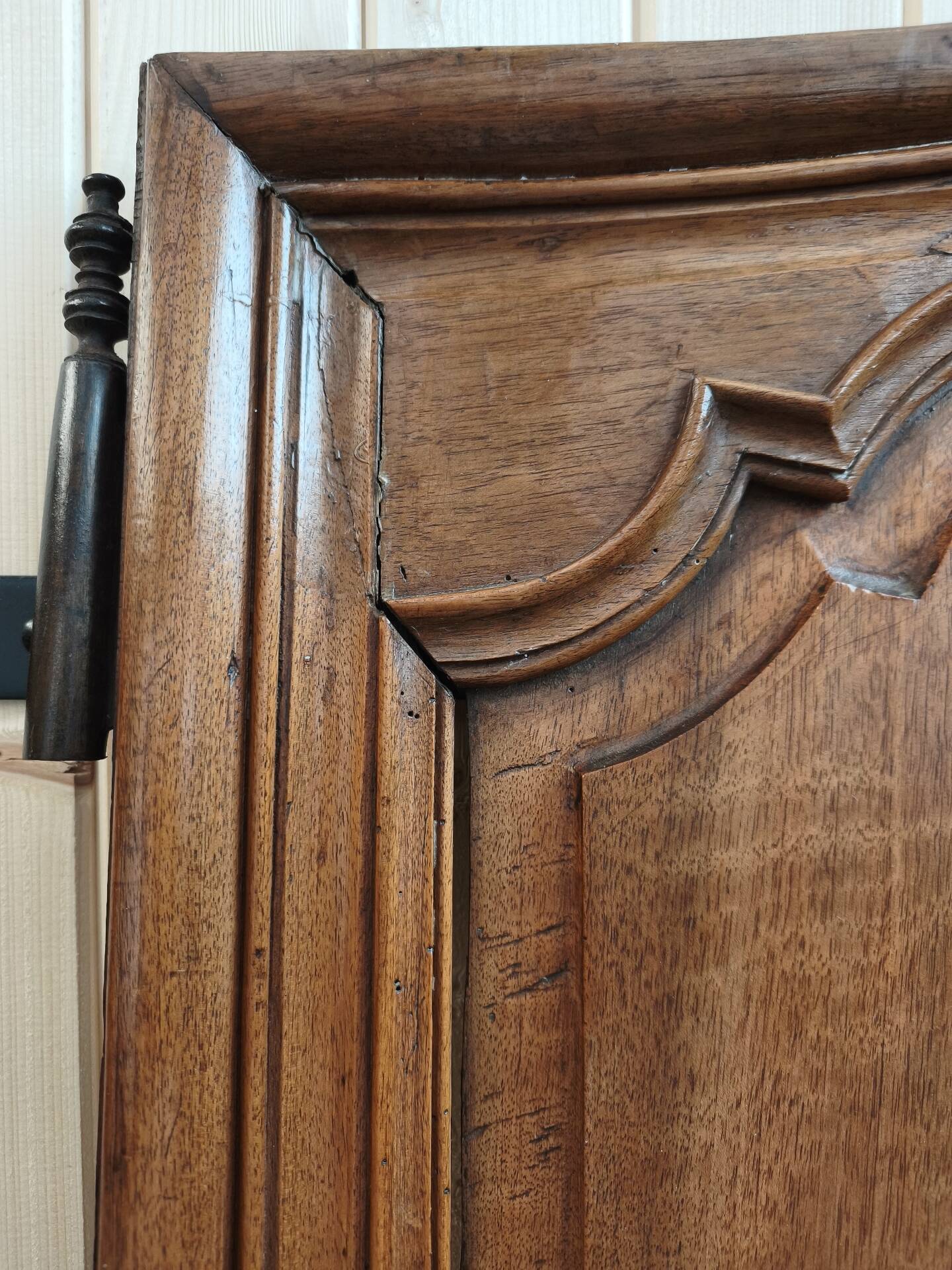 Pair of antique wardrobe doors