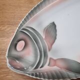 Plat barbotine poisson