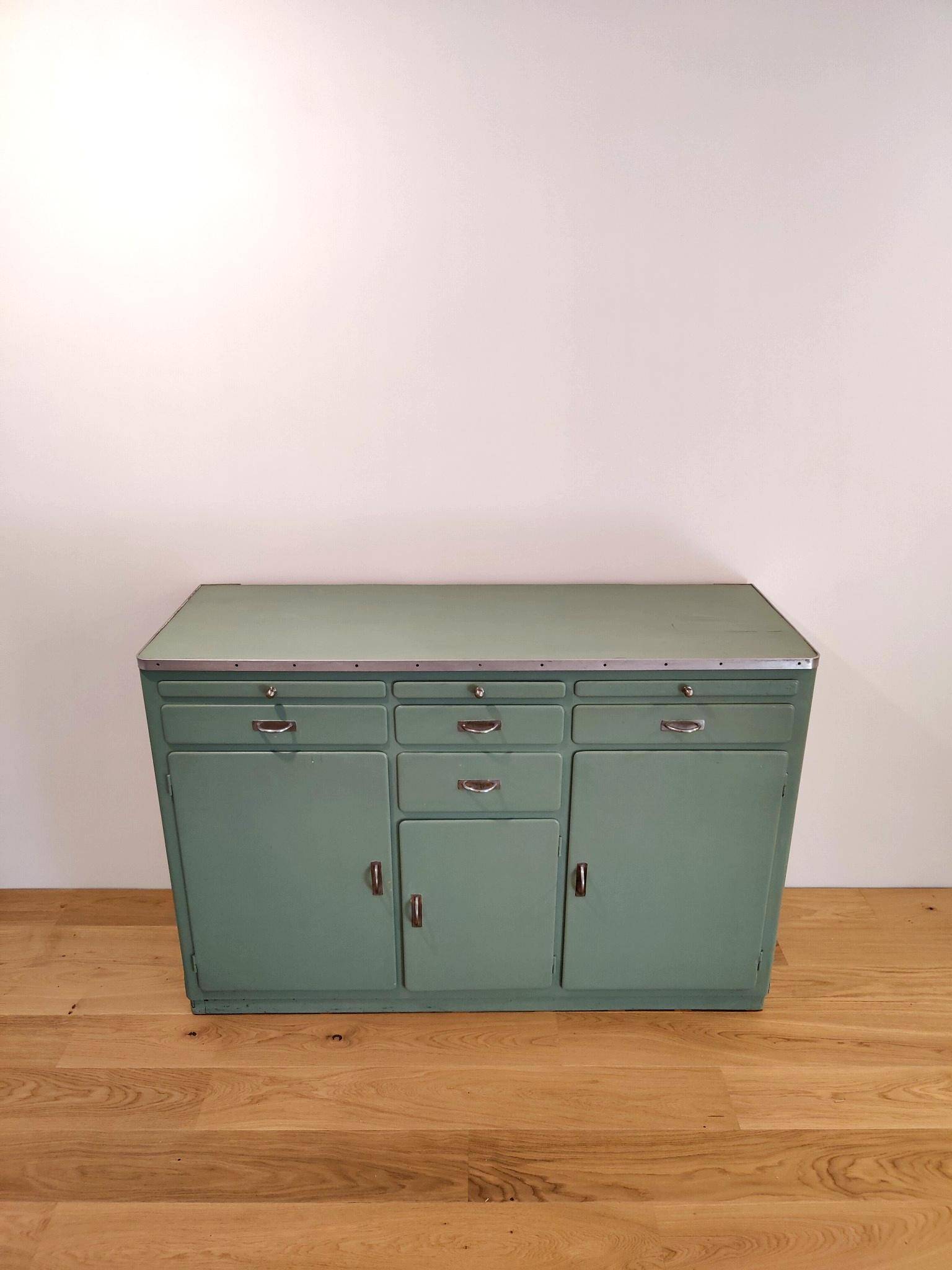 Vintage mado green style sideboard
