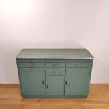 Vintage mado green style sideboard
