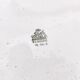White Lacquered Ceramic Dessert Plate by Ginori Ascribable to Gio Ponti, Italy