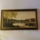 Painting "The Pond of Ville D'Avray" (19th) reproduction Jean Baptiste Corot