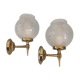 Pair of wall lamps