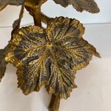 Brass candleholder art deco, 1930