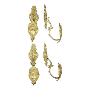 Lot de 4 embrasses style