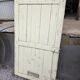 19th-century solid oak barn door
