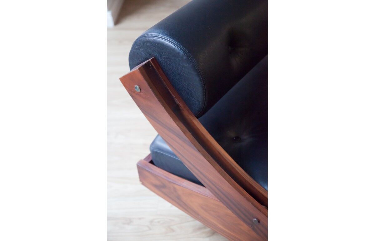 Vintage sofa with 2 arm chairs by Gianni Songia for Sormani