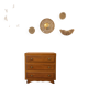 Vintage oak chest of drawers