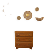 Vintage oak chest of drawers