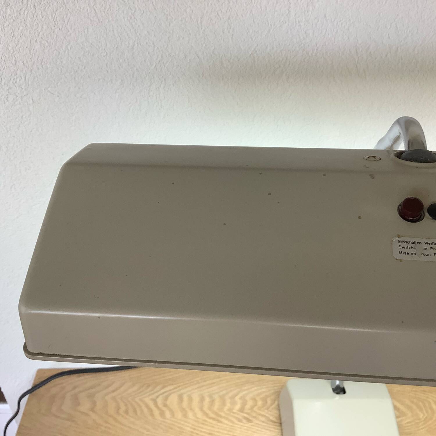 Old Waldmann Leuchten TL238 Desk Lamp 1960 1970 Germany Vintage.