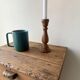 Rustic antique bedside table - country piece