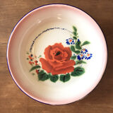 Set of 6 Peacock hollow plates