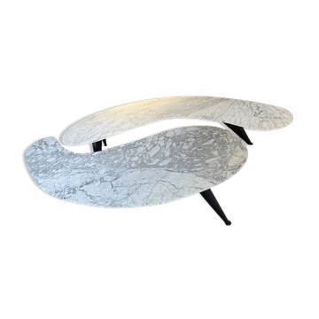 Marble coffee table
