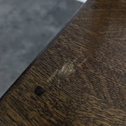 Pair of Lorraine oak chairs