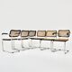 Set of 6 Style B32 Dining Room Chairs by Marcel Breuer