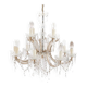 Crystal chandelier, Western Europe, mid-20th century.