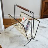 Scandinavian magazine holder 1950s