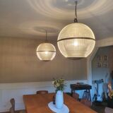 Brass holophane globe