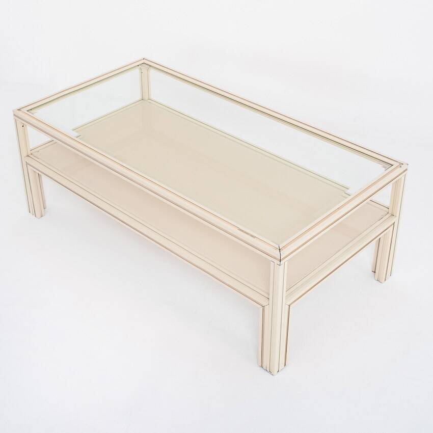 Vintage coffee table. Design and manufacture: Pierre Vandel. France, 1980s
