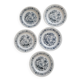Lot de 5 assiettes à dessert Kesteloot