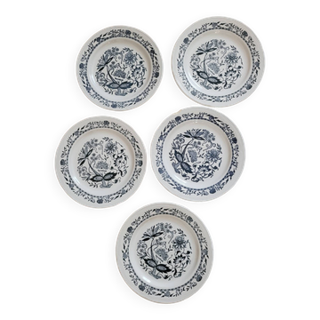 Set of 5 dessert plates Kesteloot
