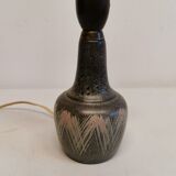 Ceramic table lamp, made by Danske Vitrika in the 1960-1970s