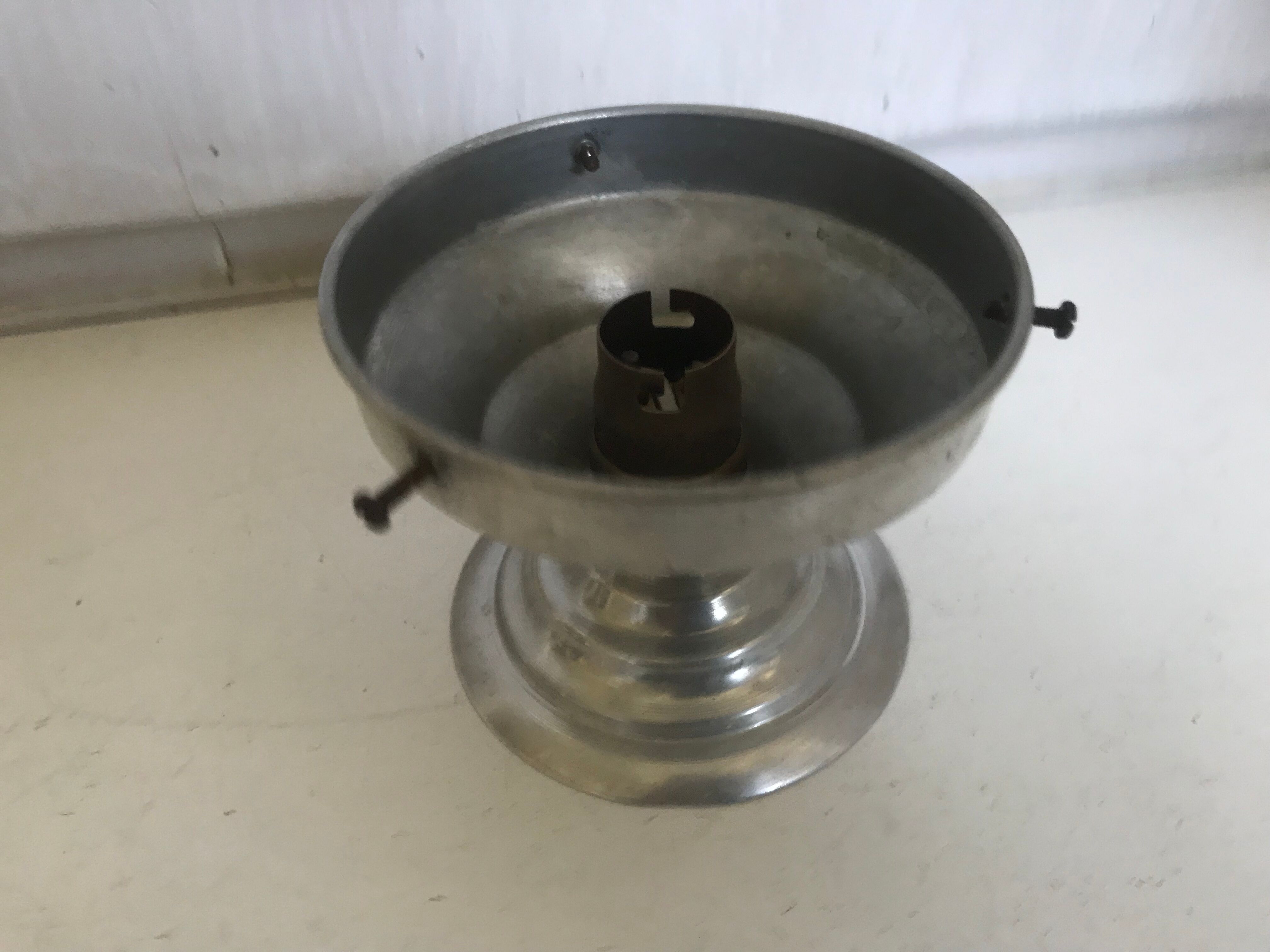 Art Deco opaline ceiling light