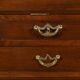 Scribanne chest of drawers in solid mahogany, Georgian period, England – 18th century