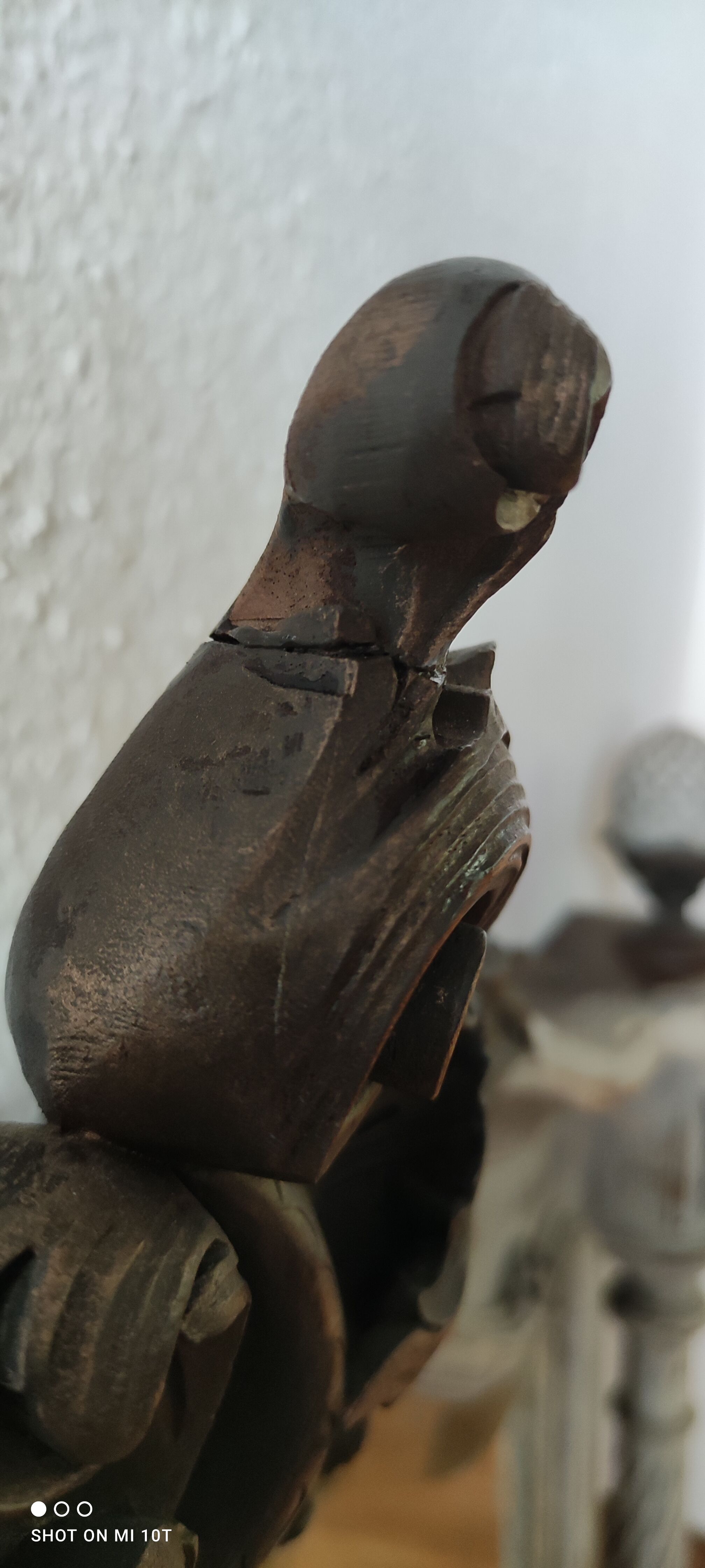 Large antique mirror 150x102cm