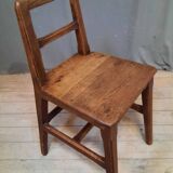 Chaise rustique en bois