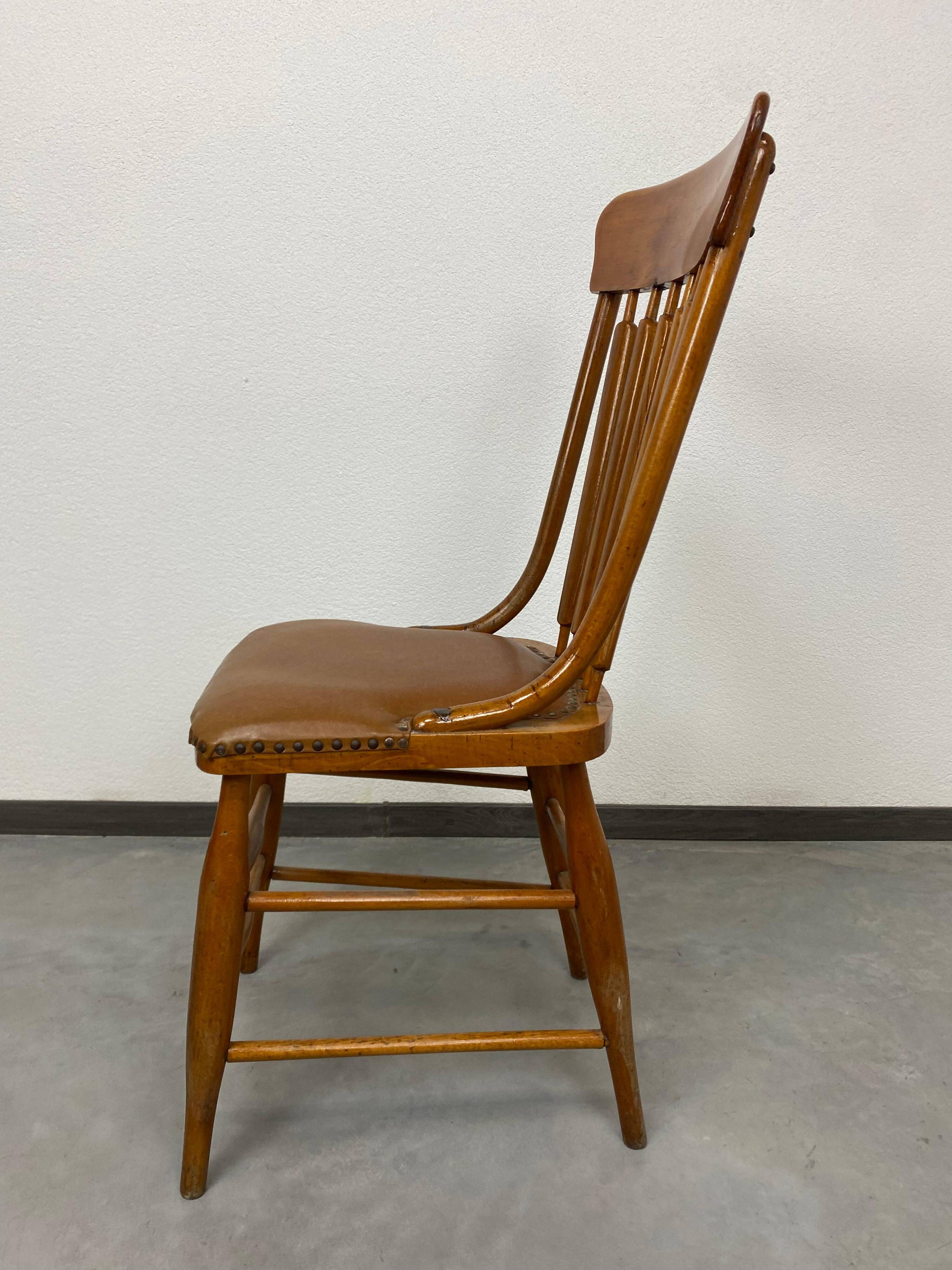 Chaises de salle à manger dans le style d'Adolf Loos