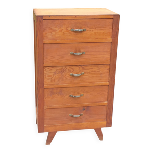 Commode chiffonnier vintage - pieds compas
