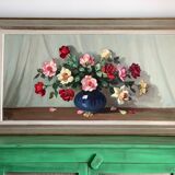 Tableau fleurs vintage