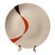 Large flat round plate design 70s Winterling Marktleuthen Bavaria