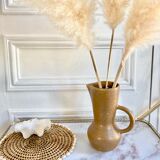 Stoneware pitcher vase
