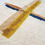 Berber bohemian handmade wool rug 250 X 150 CM