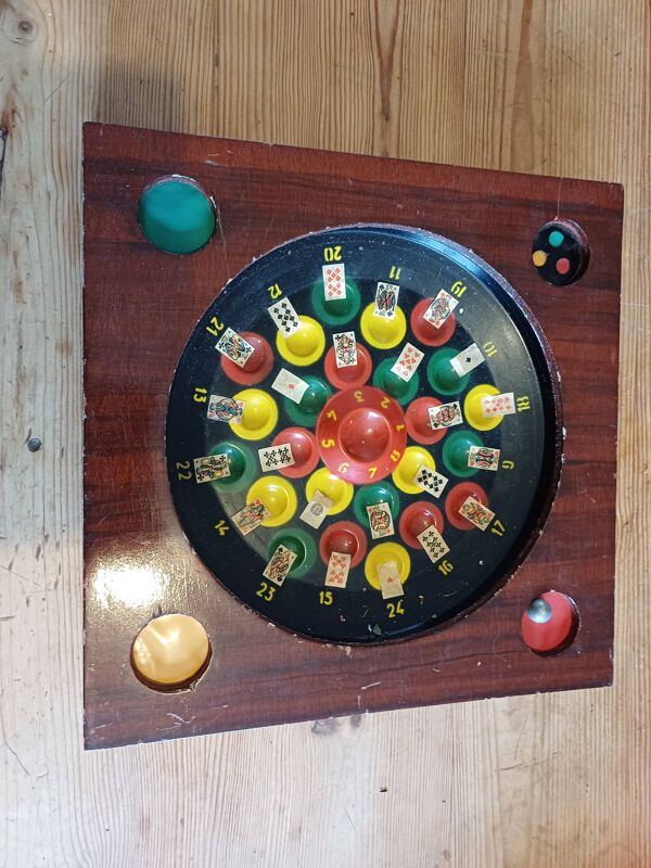 Jeu de Bistrot Ancien '' Roulette