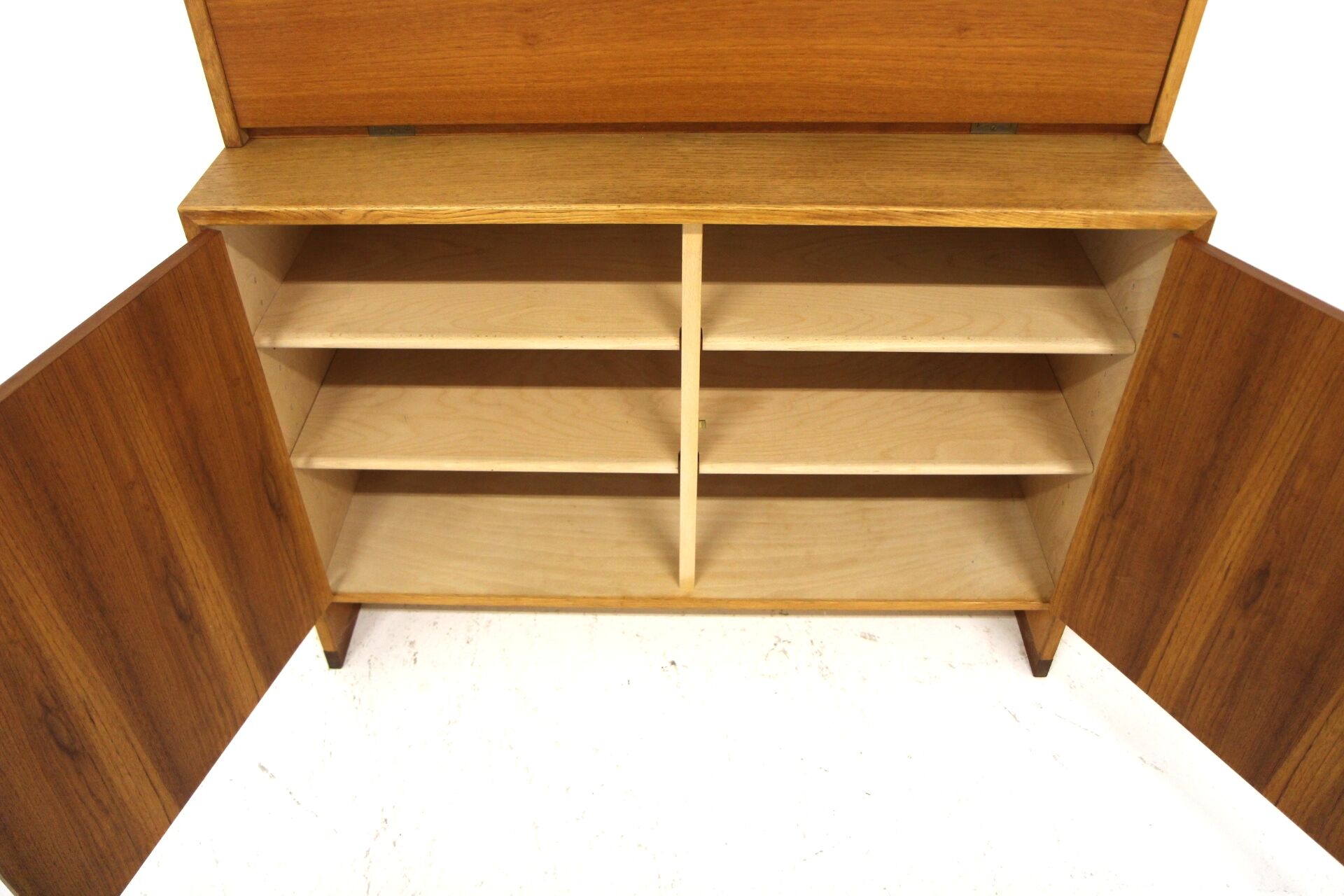 Scandinavian teak secretary, Hans J Wegner, Ry Møbler, Denmark, 1960