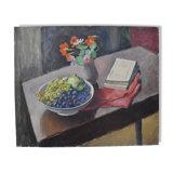 Maurice Asselin (1882-1947) Still Life with Pastoral Symphony, Oil on Canvas Signed