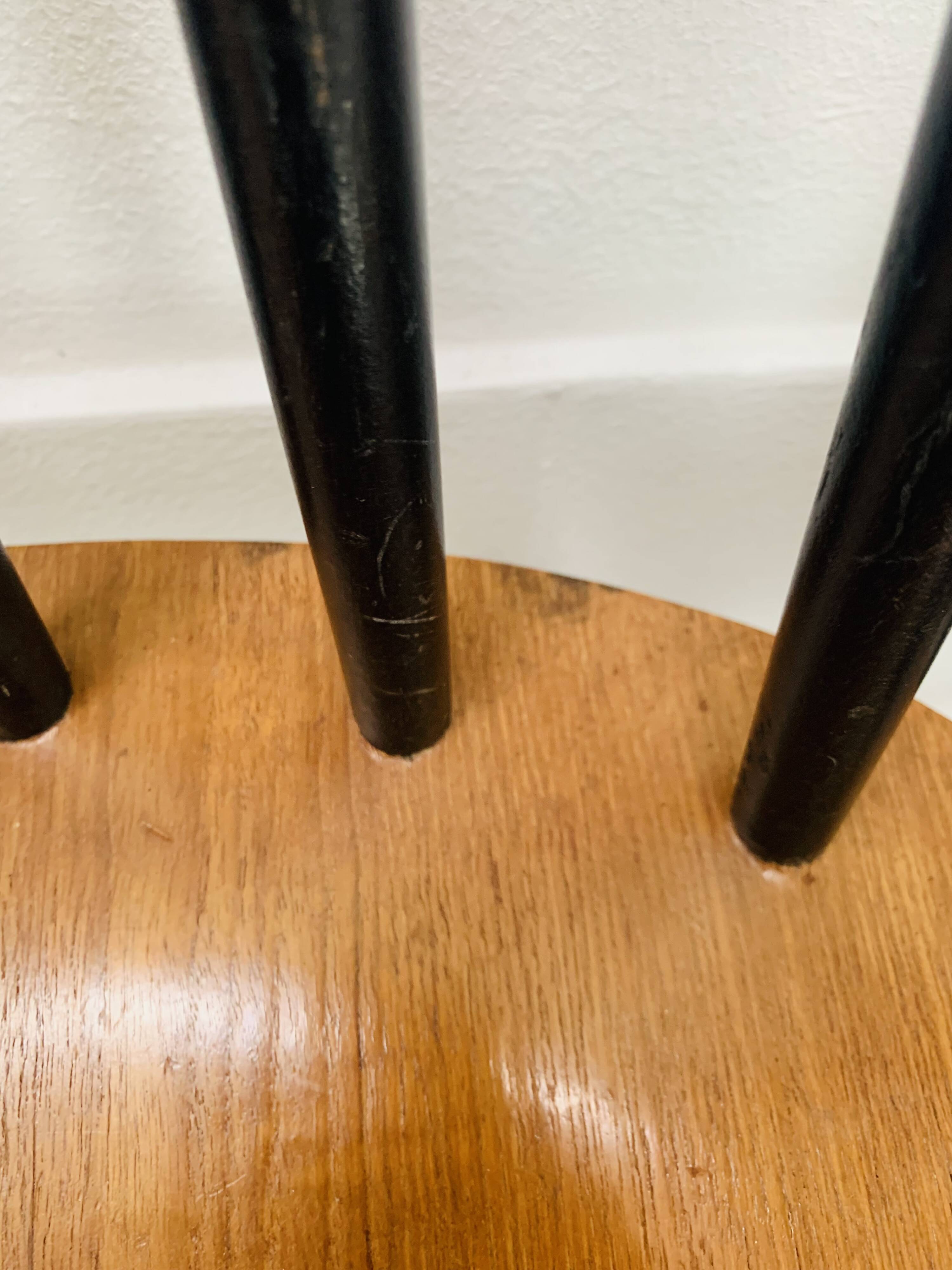 6 Fanett chairs by Ilmari Tapiovaara, Scandinavian, 1960s