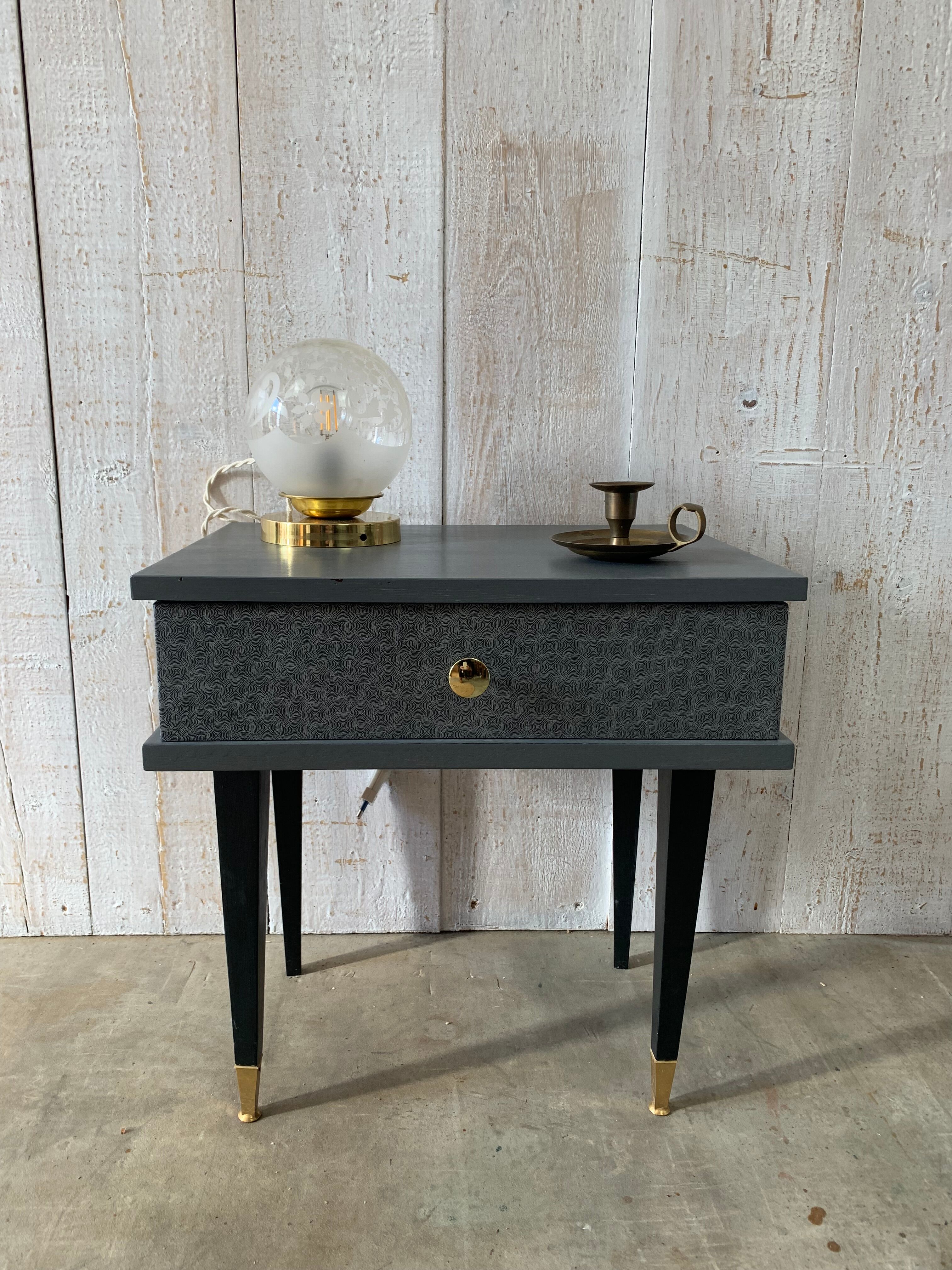 Vintage bedside table